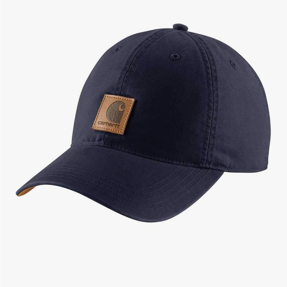 Carhartt Accessories - Carhartt Men/Womens Unisex Cotton Canvas Cap (Dark Indigo)